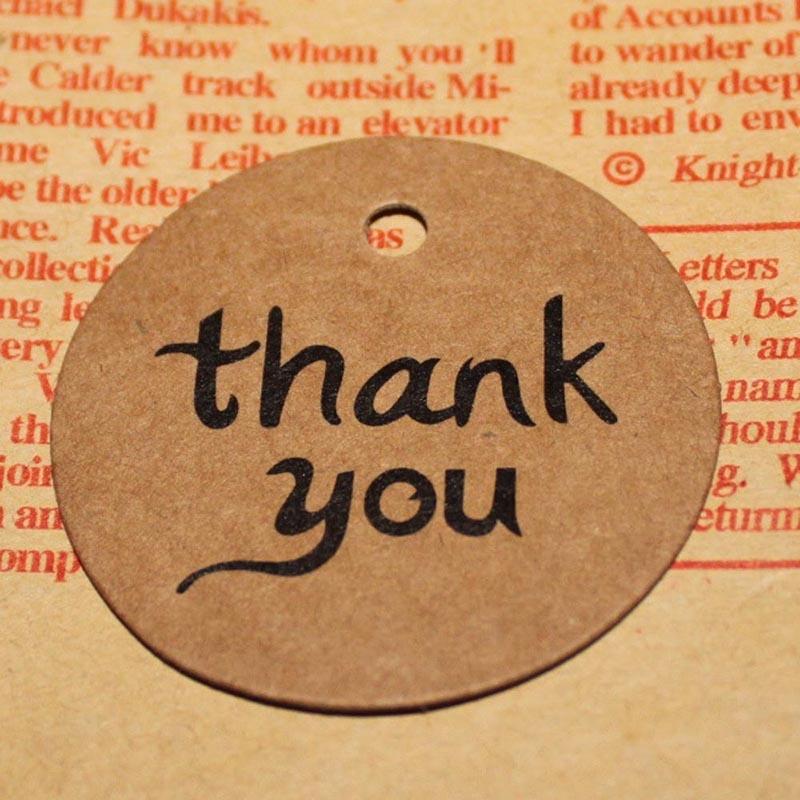 100 шт. Бирка для подарка на свадьбу из крафт-бумаги Bonbonniere Favor