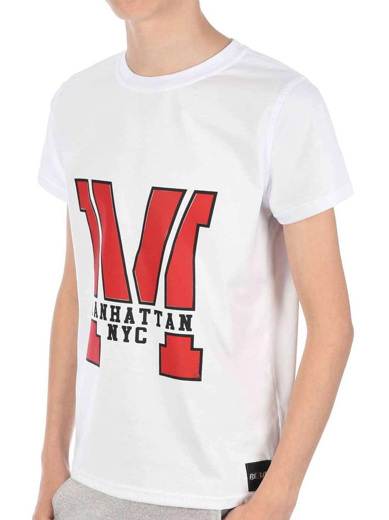 Футболка для мальчика с изображением Манхэттена