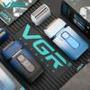 VGR Бритва для мужчин Smart LED Цифровой дисплей Бритва Парикмахерская Моющаяся Двойная сетка Борода Электробритва Машина для бритья головы налысо с дополнительной сеткой V-362