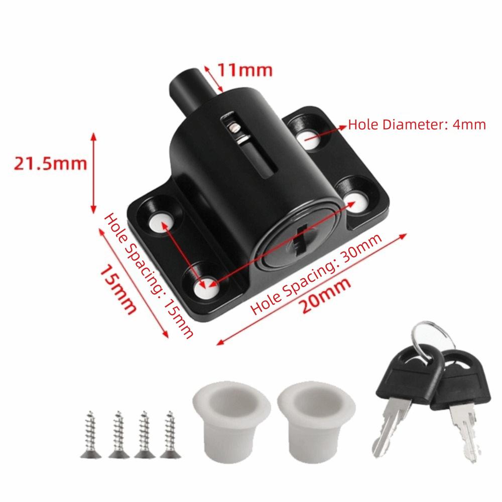 Aluminum Alloy Window Security Lock Fixed Buckle Child Safety Protection Lock Sliding Door