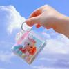 Прозрачный ПВХ Mystery Box Organizer Box Kawaii Pouch Keychain Bag Protect Toy Doll Storage Case