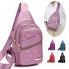 Женский небольшой рюкзак на слинге, женская сумка на груди, рюкзак через плечо для путешествий, спорта, бега, пешего туризма