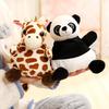 Animal Toy Panda Bag Pendant Unicorn Pony Plush Doll Elephant Key Chain Gifts