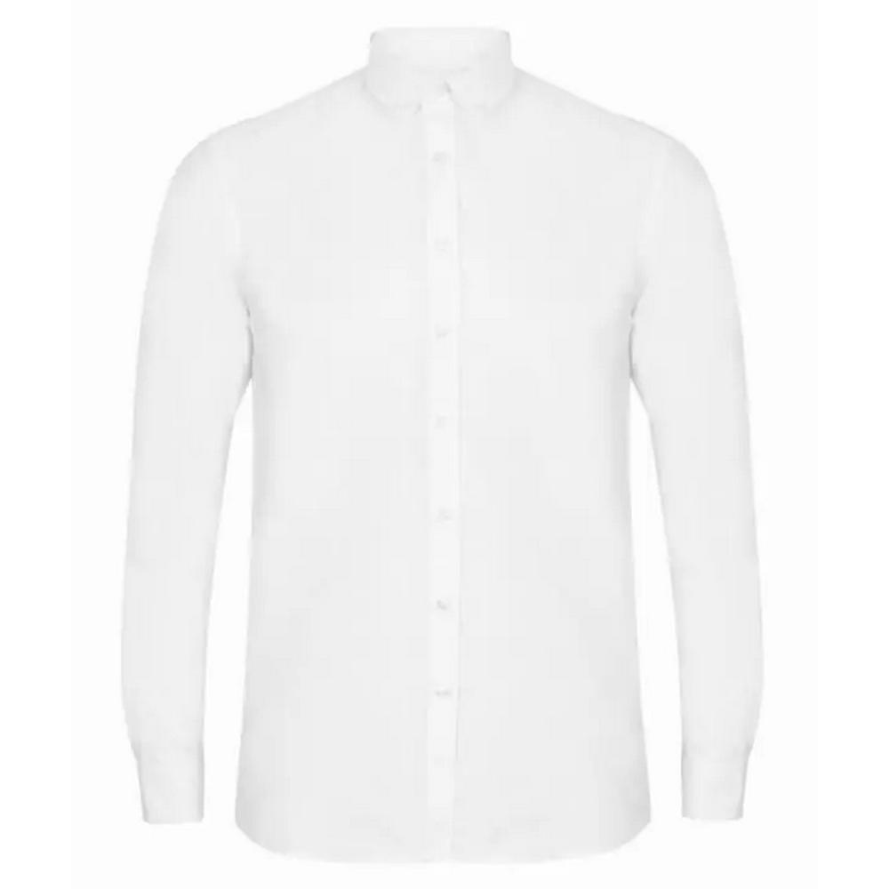 Henbury Mens Classic Oxford Long-Sleeved Shirt