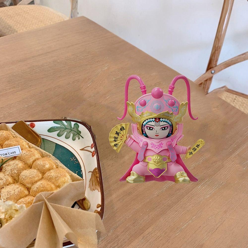 ПВХ Сычуаньская кукла с меняющимся лицом Фигурка с меняющимся лицом сычуаньской оперы Дом Школа Путешествия