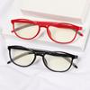 Portable Antifatigue Reading Glasses Eye Protection Anti-Blue Light Eyeglasses Ultra Light Frame