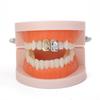 Unisex Hip-hop Halloween Stage Props Three-piece False Teeth Set