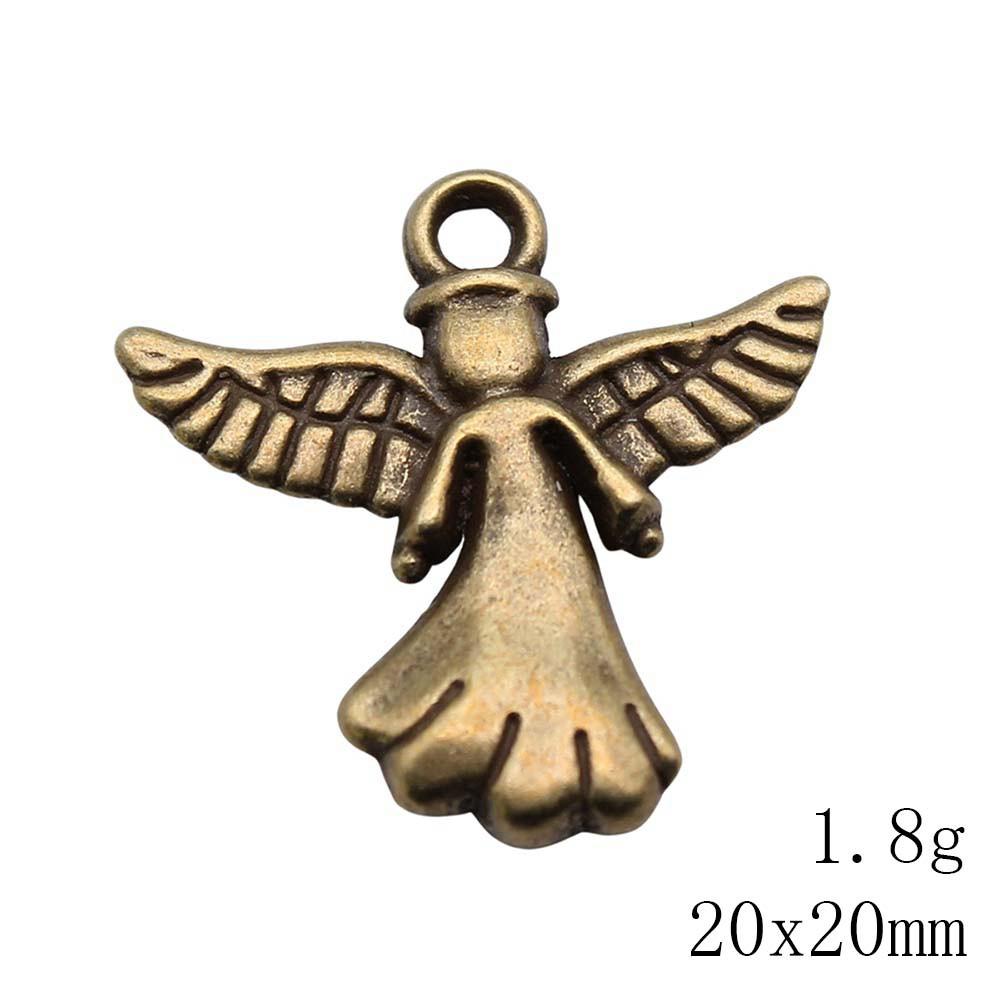 Ожерелье с подвесками «Назад в школу» Подвеска с подвесками в виде ангела Сувенирные подвески для браслетов