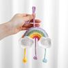 Rainbow Bridge Creative DIY Car Hanging Material Pack; Sunny Rearview Mirror Pendant; Handmade Yarn Crochet Car Or