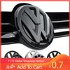Для VW 1/2 шт. Оригинальный Запасной Логотип Передней Решетки Радиатора Автомобиля Наклейка на Крышку Багажника Аксессуары Для Volkswagen Golf 7 MK7 2014 2015
