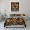 Golden ankh with wings. Bedding sets Duvet cover sets Duvet covers Pillowcases(1 * Duvet Cover 2 * Pillowcases without duvet insert)
