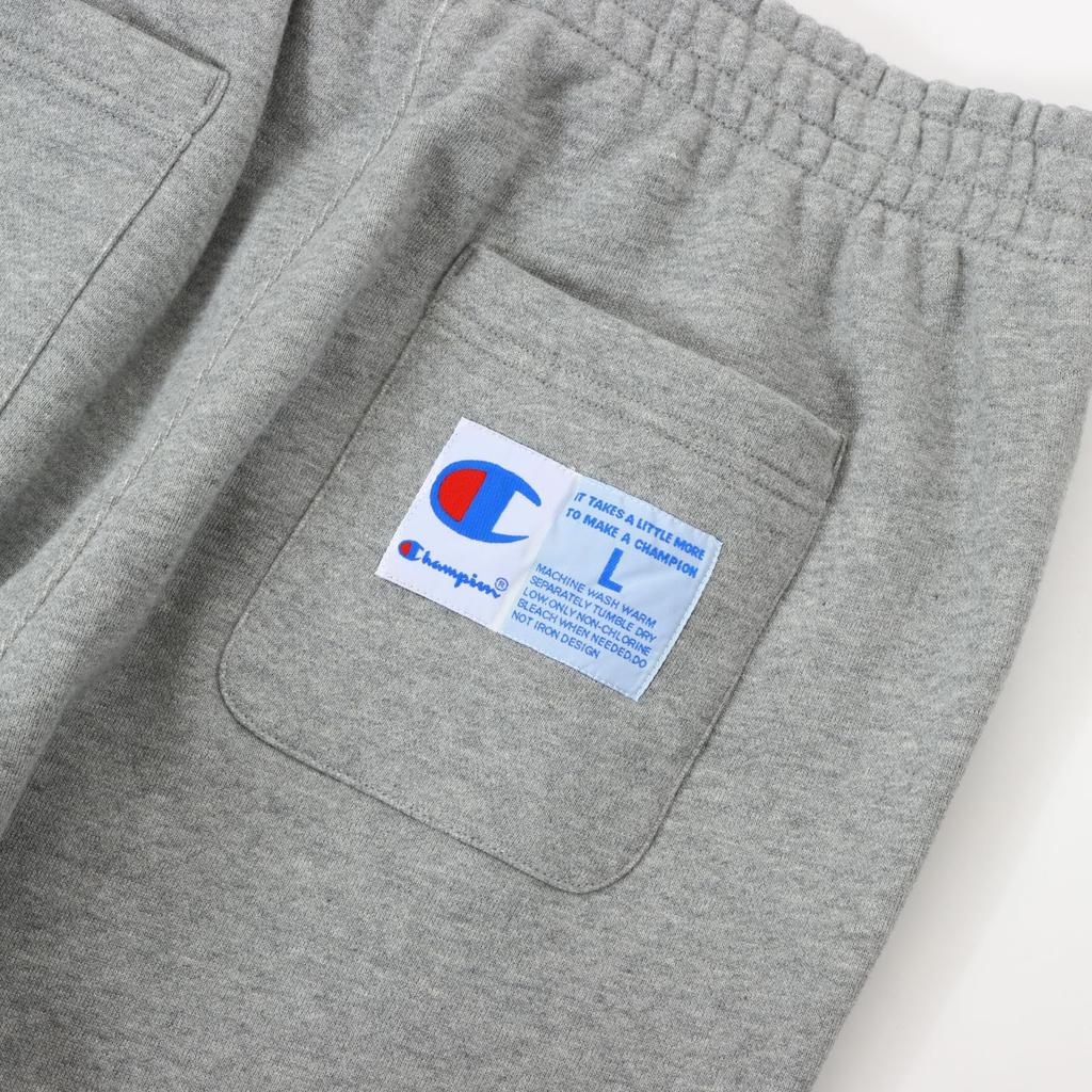 Штаны спортивные COTTON USA One Point Logo Embroidery Action Style Oxford Grey [Champion] C3-A219 мужские