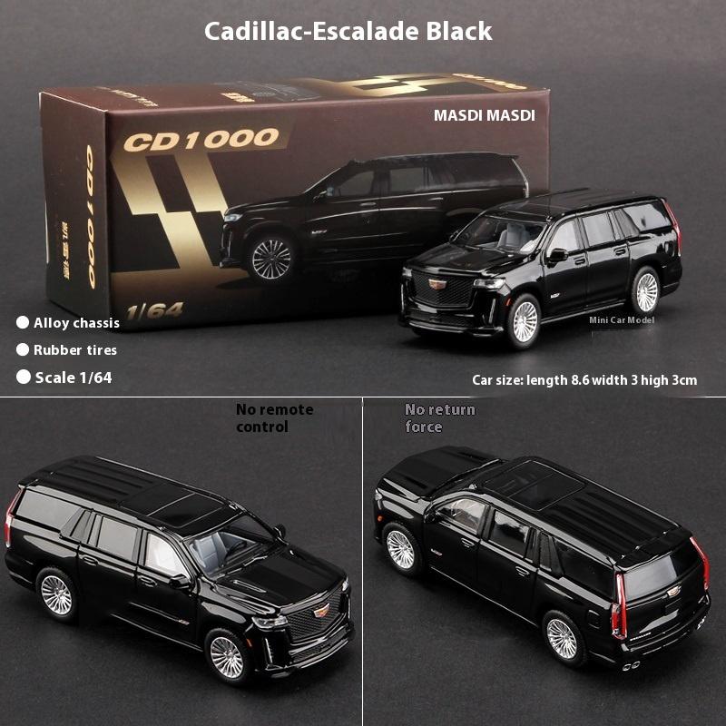 Escalade Chevrolet Saboban 1:64 Alloy Vehicle Die-cast Metal Mixed Color Other Metal Military Model Crafts Kit Gift Puzzle Toy