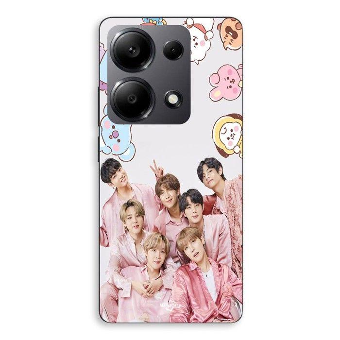 Coque Pour Xiaomi Redmi Note 13 Pro 4G Kpop BTS Rose Maniacase