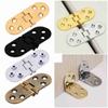 Zinc Alloy 180 Degree Cabinet Hinges Door Hinge Door Semicircle Flush Hinges Butterfly-shaped
