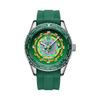 MARK FAIRWHALE Fashion Business Style Waterproof Alloy Case Classic Wrist Accessory Rubber Band Luxury Men's Quartz Watch