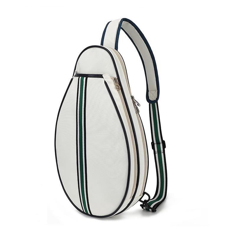 Премиальная водонепроницаемая сумка для спортивных ракеток: Вместительный рюкзак на одно плечо в корейском стиле для бадминтона и тенниса