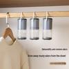 Hanging Reusable Wardrobe Dehumidifier with Scented Sheets - Moisture & Mildew-Proof Odor Remover for Dorms.