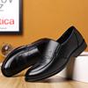 Мужская кожаная обувь весна кожа деловая платья мягкая подошва повседневная дышащая средний возраст папа мужская обувь