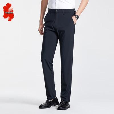 Мужские брюки прямого кроя в стиле business casual