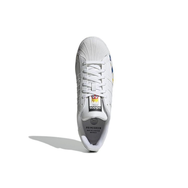 Philip Colbert X Adidas Superstar Save The Lobster - Fried Eggs Unisex Sneakers White Footwear-White Bright-Yellow GX7997