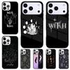 Мягкий ударопрочный чехол для телефона 'Ведьмовская магия' для iPhone 17 Air 16e 15 11 12 14 13 Pro Max Чехол Coque