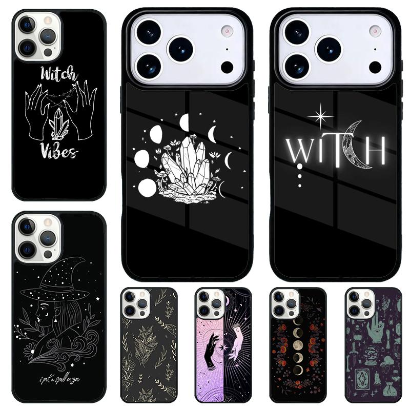 Мягкий ударопрочный чехол для телефона 'Ведьмовская магия' для iPhone 17 Air 16e 15 11 12 14 13 Pro Max Чехол Coque