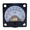 1 Piece 2.5 Accuracy DC 0-100mA Ammeter SO-45 Class Round Analog Panel Meter Black tester amperometro 20ma  analog ampermeter