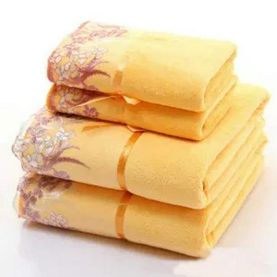 Soft, Lint-Free Bath Towel Set for Adults & Children - Absorbent for Face and Body
