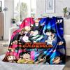My Hero Academia Theme Printed Blanket - Perfect for Couch, Bed, Travel & Outdoor Use | Machine Washable, Cozy & Durable.