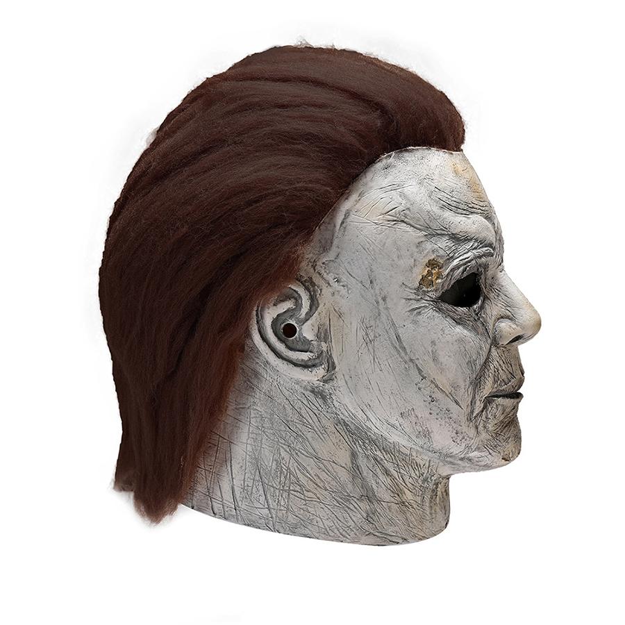 LED Eyes Latex Full Head Adult Mask For Michael Myers Mask