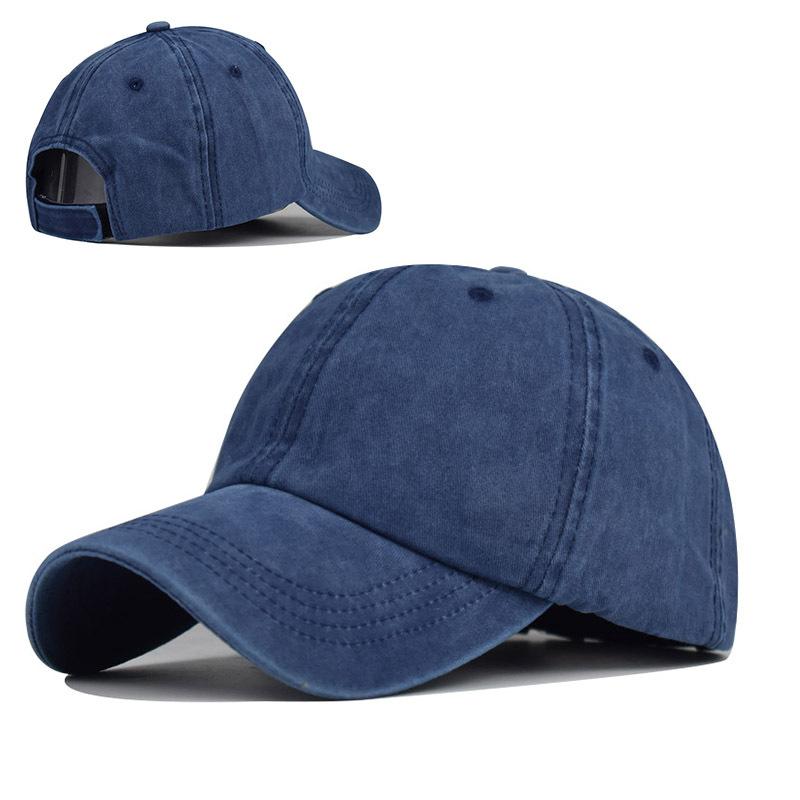 Стираная бейсболка с конским хвостом, импортная европейская и американская кепка с загнутыми полями, весенне-летняя женская спортивная шляпа от солнца