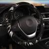 Car Accessories Wheel Cover On The Steering Wheel Braid On The Steering Wheel Cover Case                           Auto