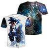 ГОРЯЧАЯ мода для любителей аниме Dragon Ball, женские и мужские повседневные футболки с короткими рукавами и графическим принтом