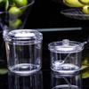 Акриловая емкость для специй, ударопрочная, прозрачная, с крышкой, от производителя чили, для снек-бара, пластиковая сахарница, кухонная утварь