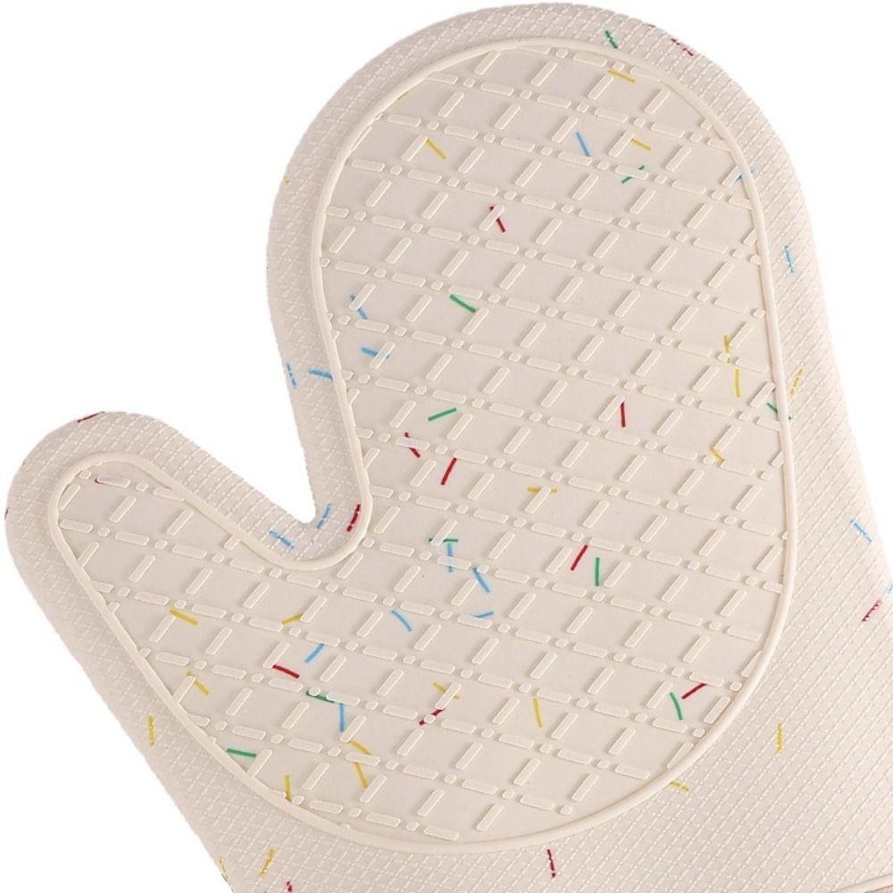 Anti Scalding Silicone Gloves Heat Insulation Oven Gloves Microwave Gloves Baking