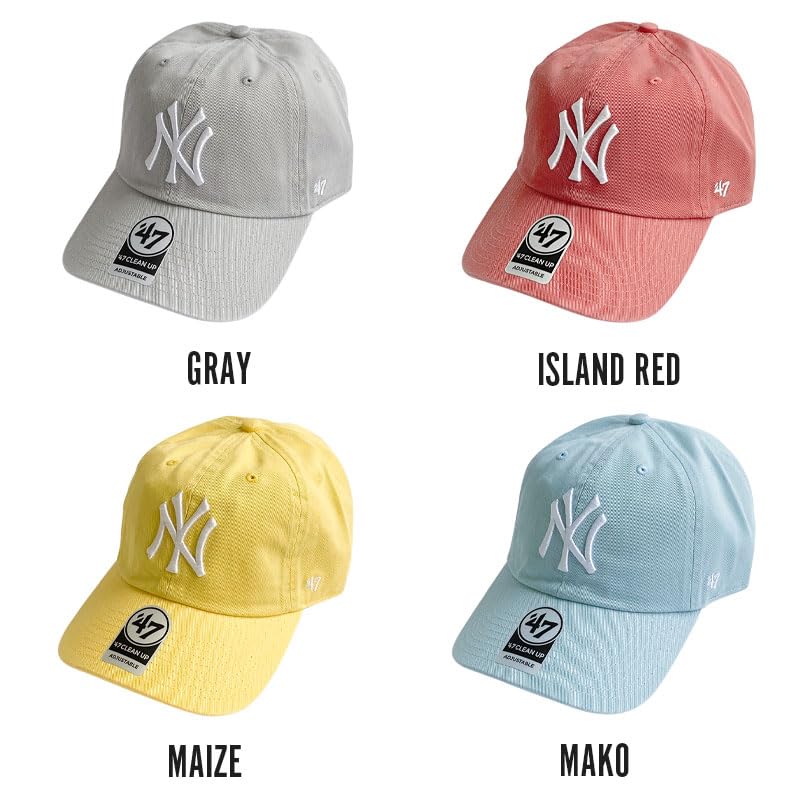 Кепка 47 Brand Yankees Clean Up Бейсболка Черная Женская