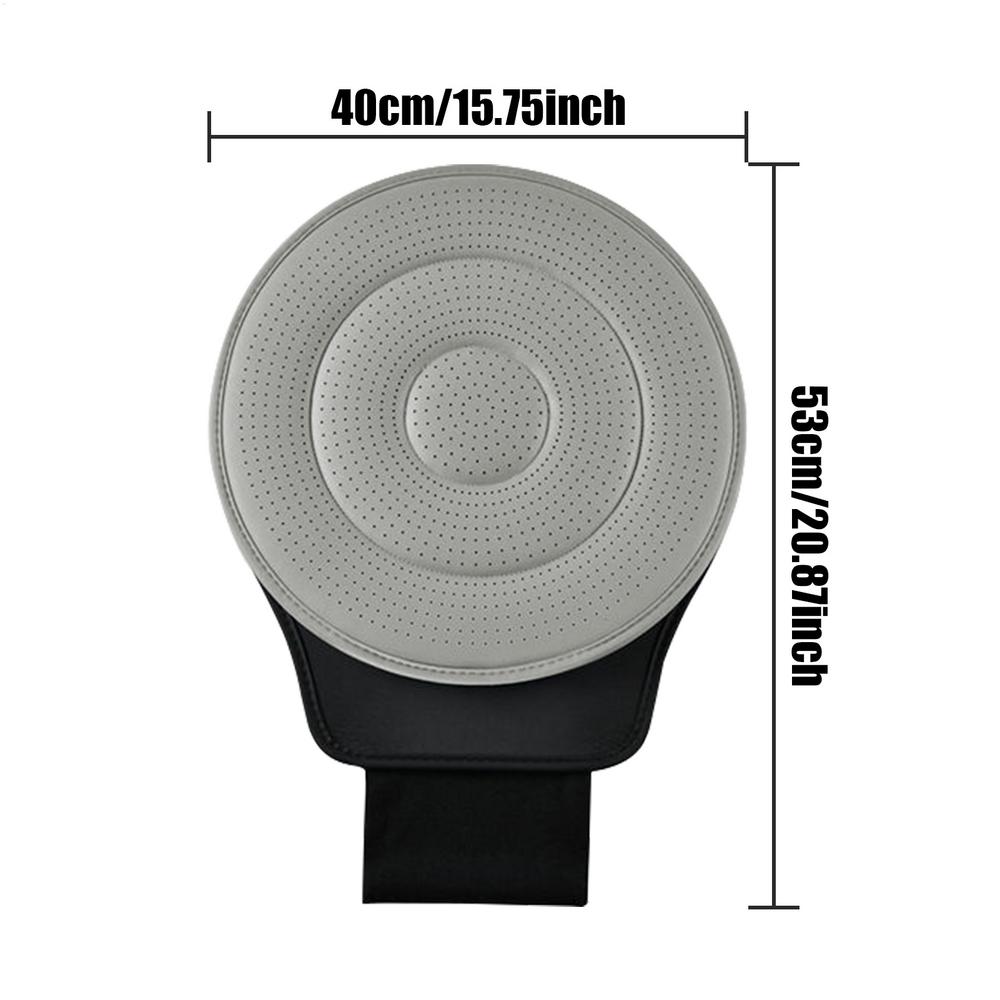 Поворотное автомобильное сиденье для пожилых людей, вращающееся на 360 градусов, автомобильные подушки на сиденье, противоскользящий коврик, поддержка стула для внедорожника, грузовика, для ежедневных поездок