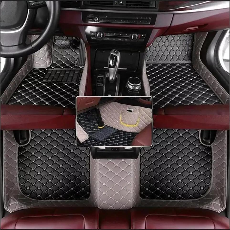 Автомобильные коврики для Cadillac Escalade Водонепроницаемые Роскошные Индивидуальные Ковры Всесезонные Аксессуары Вкладыши Коврики Полного Покрытия