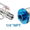Фильтр-сепаратор воды и масла, 1/4" NPT наружная и внутренняя резьба, фильтры для краскопульта, фитинг для воздушного компрессора, воздушный соединитель и заглушка