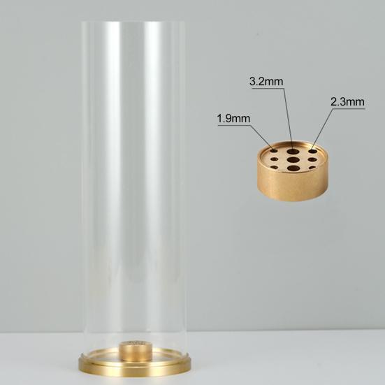 Подставка для благовоний с прозрачной крышкой, держатель для аромапалочек, поднос для сбора пепла, для дома