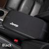 AIY5   Car Armrest Box Mat Soft Case Center Console Box Pad Mat For Jeep Grand Cherokee Wrangler JK Gladiator Compass Renegade Patriot