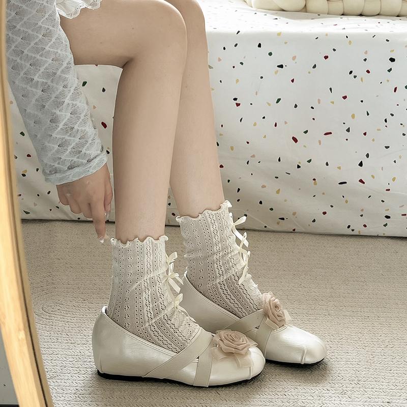 Весенние женские туфли-балетки с круглым носком, повседневные туфли в балетном стиле, элегантные кожаные туфли