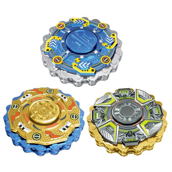 Спиннер на кончике пальца Координация рук и глаз Плавные подшипники Двусторонний вращающийся Механический звуковой эффект Игрушка для снятия стресса