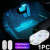 Velcro Adsorption LED Car Touch Lights Interior Dome Light Auto Roof Ceiling Reading Lamps Trunk USB Charging 6 LED Car Atmosphere Lamp