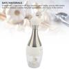 White Silver Garlic Press Plastic Stainless Steel Blades Garlic Mincer  Vegetables Meat Onions