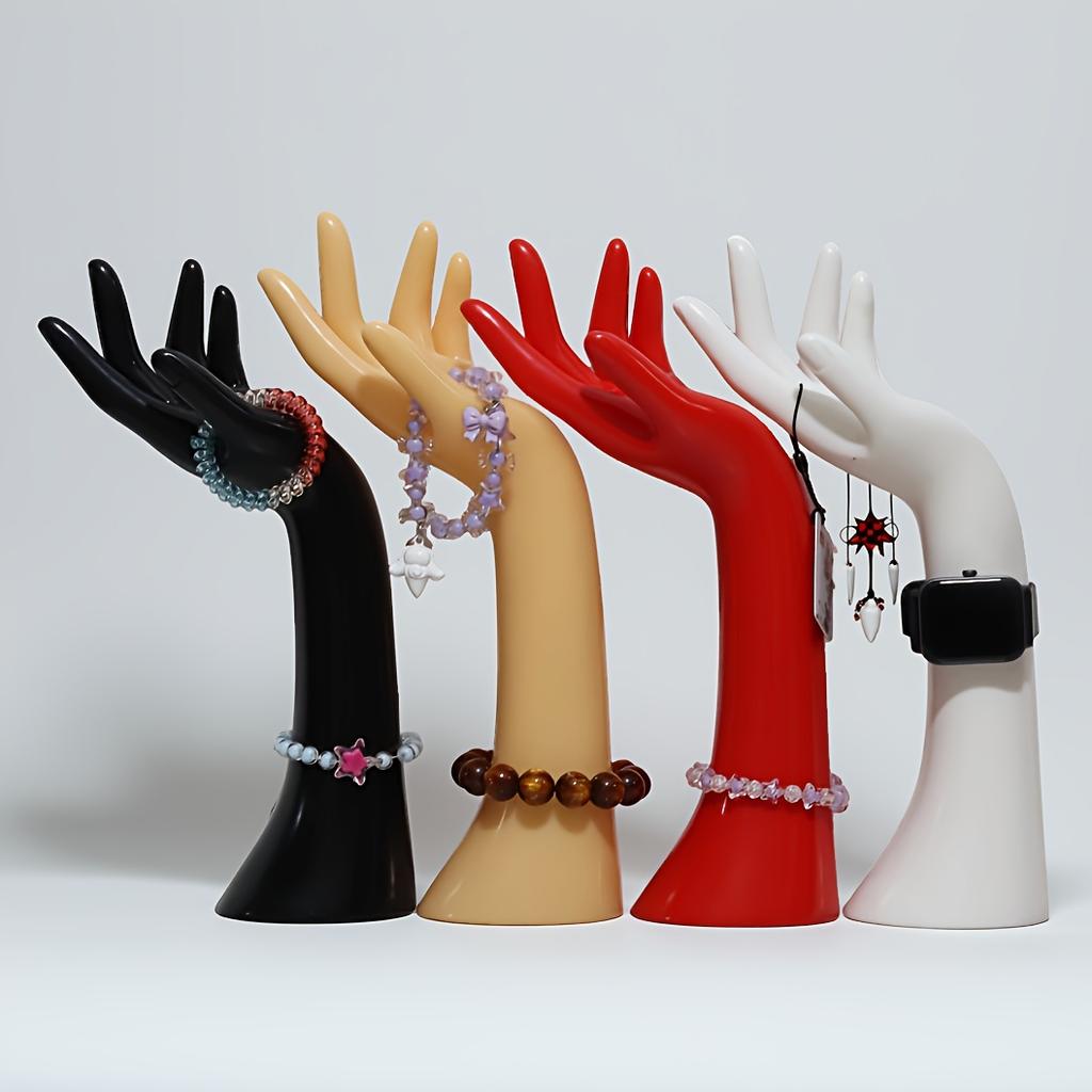 Genuine high-end art accessory hand model Abstract Glove, jewelry, and ring photo simulation display creative plastic hand model for jewelry