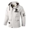 Men's Outdoor Casual Jacket Spring and Autumn Hooded Thin Solid Color Jacket