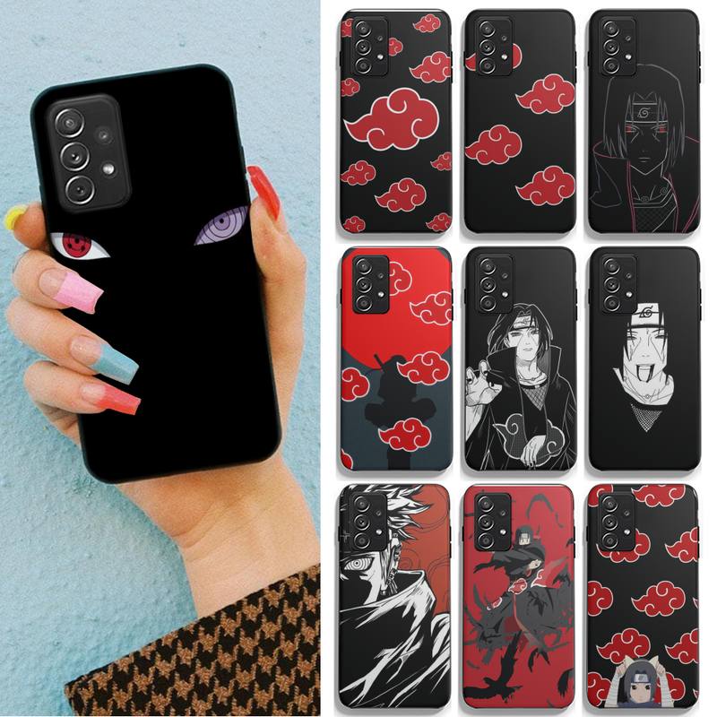 Чехол для телефона Akatsuki Anime N-Naruto для Samsung Galaxy S9 S8 Plus S10 5G S21 S30 S20 Ultra S10 Lite, 2020, мягкий чехол