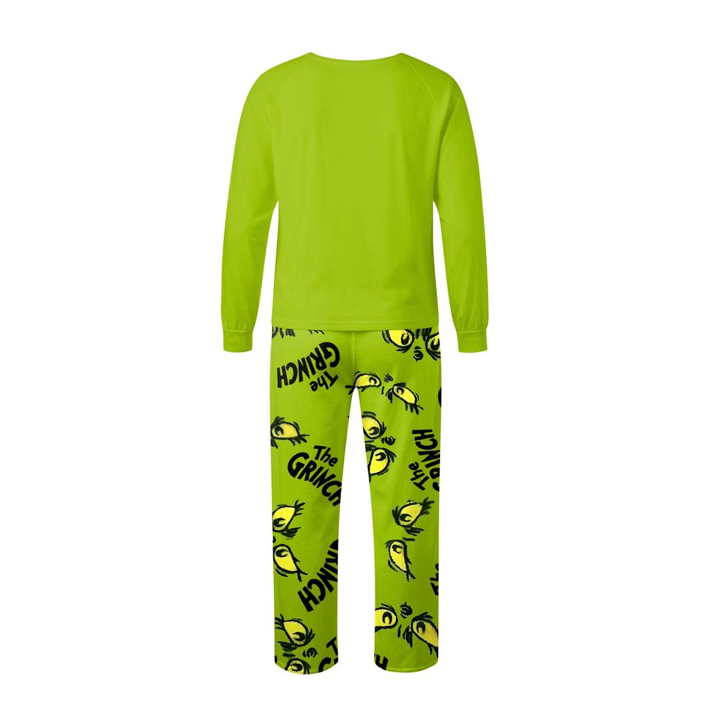 Комплект из топа и брюк с рождественскими принтами для всей семьи Одинаковые комплекты для всей семьи